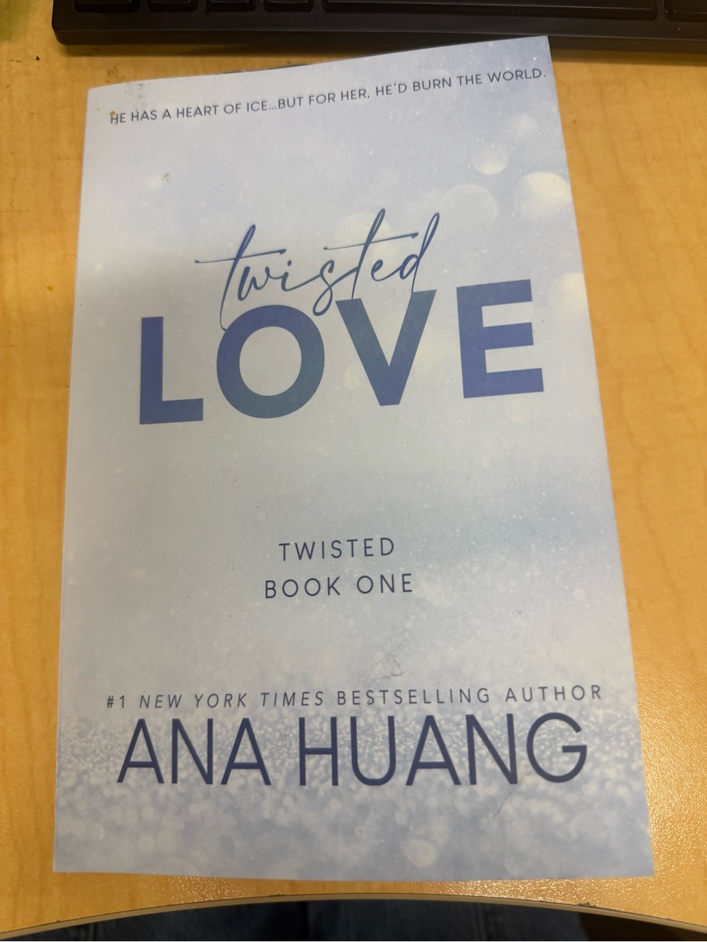 Ana Huang Twisted Love Book One - Blue Cover